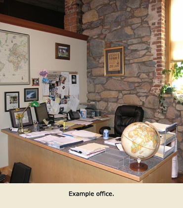 Office Leasing example, Grass Valley, CA.