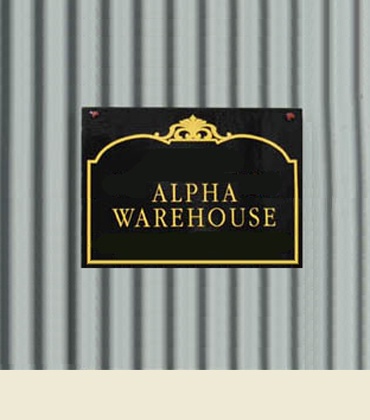 Storage space for rent in the Alpha Warehouse, Grass Valley, CA.