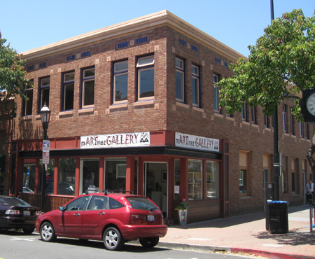 Restaurant space for rent at the 630 Court Street Building, Martinez, California.